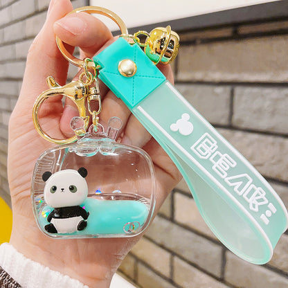 [Keychain]Floating Doll Panda