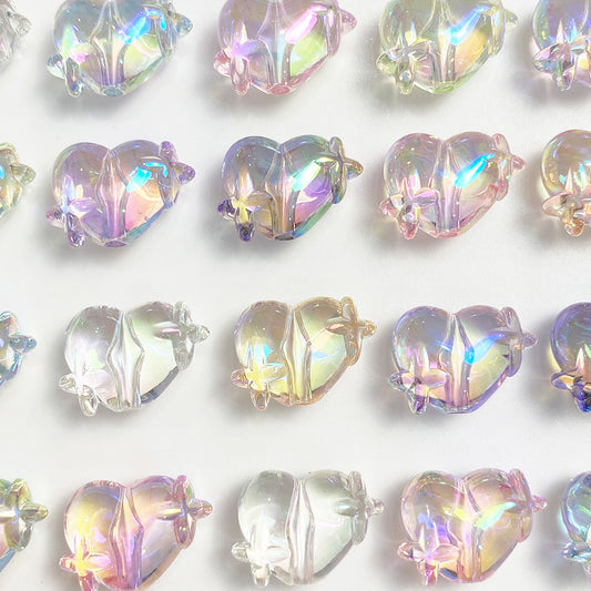 [Beads]UV transparent love heart