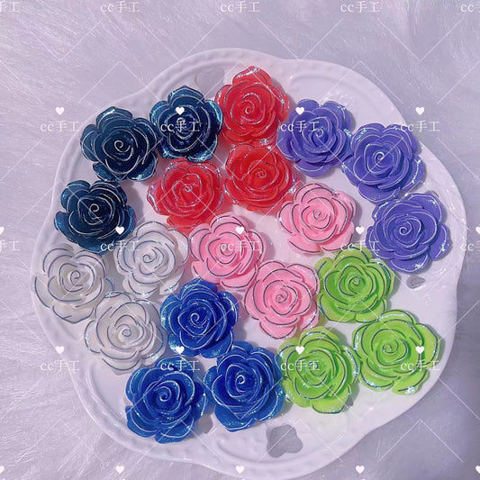 【Rose】Stroke Solid Rose (28mm/7colors)