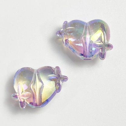 [Beads]UV transparent love heart
