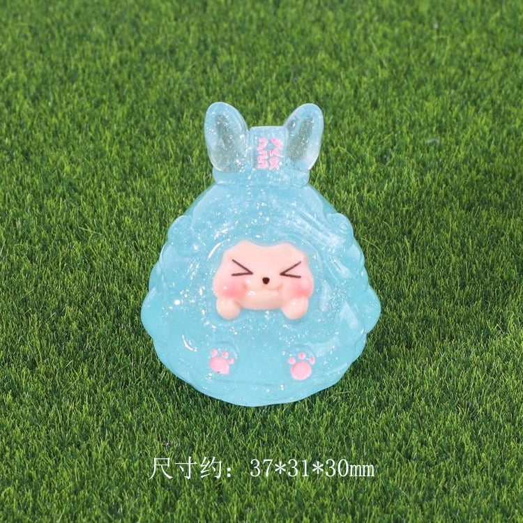 [Charms]Luminous Cute kk - glow in the dark