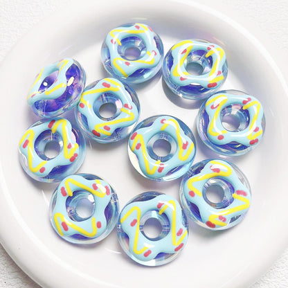 [Beads]Hand-painted donuts