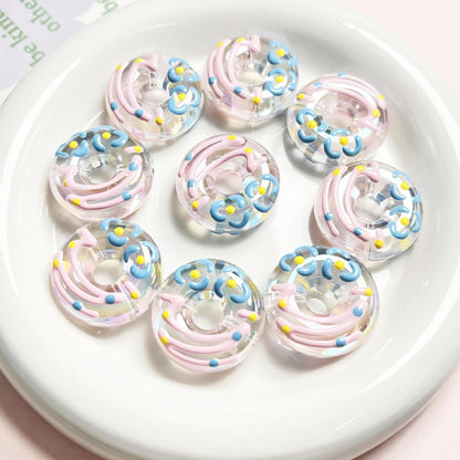 [Beads]Hand-painted donuts