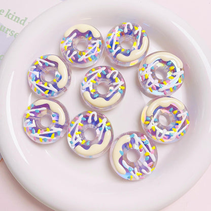 [Beads]Hand-painted donuts