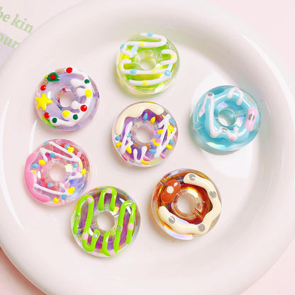 [Beads]Hand-painted donuts