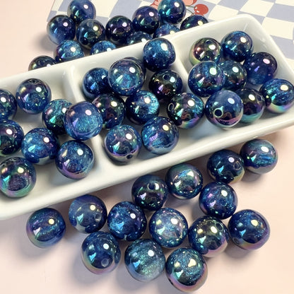 [Beads]16mm UV coated brilliant galaxy